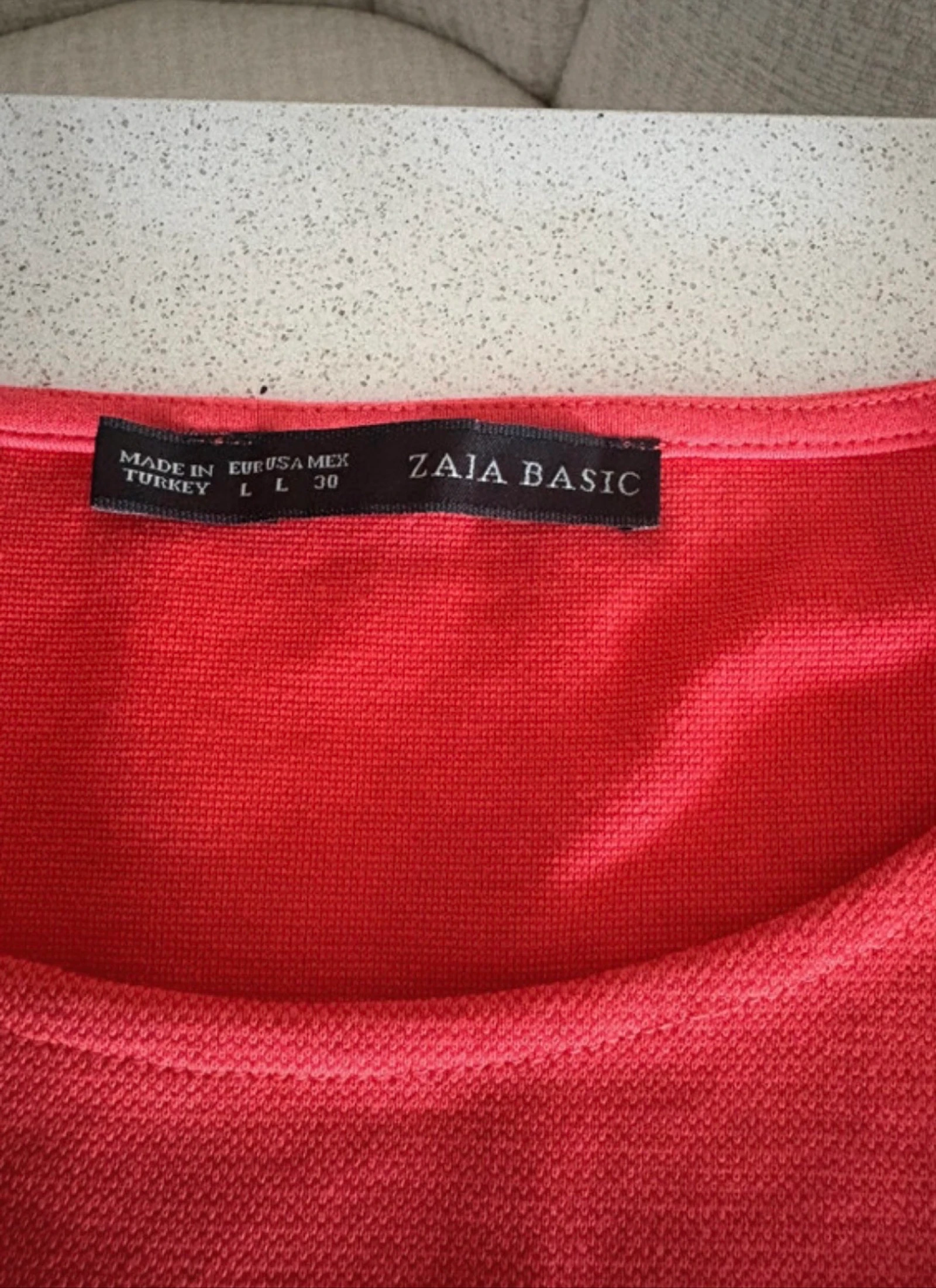 Zara Basic top koraal nieuw met label – L – photo 3